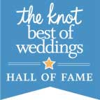 The Knot Best of Weddings Hall of Fame Member